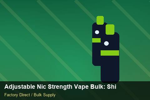 Adjustable Nic Strength Vape Bulk — Adjustable Nic Strength Vape Bulk: Shipping & Logistics — RoHS Evidence photo 1