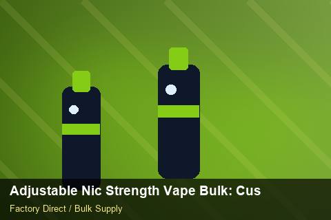 Adjustable Nic Strength Vape Bulk — Adjustable Nic Strength Vape Bulk: Customs Documentation — RoHS Evidence photo 1