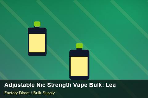 Adjustable Nic Strength Vape Bulk — Adjustable Nic Strength Vape Bulk: Lead Time & MOQ — RoHS Evidence photo 1