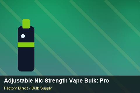 Adjustable Nic Strength Vape Bulk — Adjustable Nic Strength Vape Bulk: Procurement Strategy — RoHS Evidence photo 2