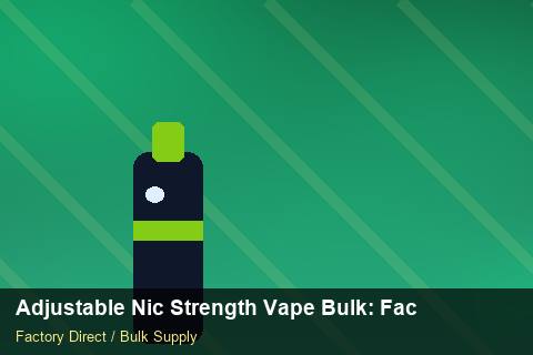 Adjustable Nic Strength Vape Bulk — Adjustable Nic Strength Vape Bulk: Factory Audit Report — RoHS Evidence photo 2