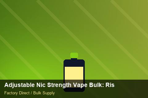 Adjustable Nic Strength Vape Bulk — Adjustable Nic Strength Vape Bulk: Risk Management — RoHS Evidence photo 2
