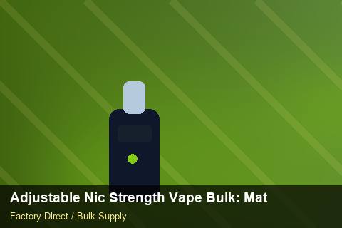 Adjustable Nic Strength Vape Bulk — Adjustable Nic Strength Vape Bulk: Material & Ingredients — RoHS Evidence photo 2