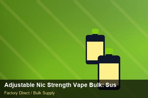 Adjustable Nic Strength Vape Bulk — Adjustable Nic Strength Vape Bulk: Sustainability — RoHS Evidence photo 1