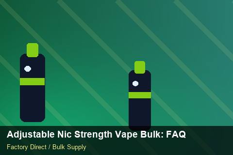 Adjustable Nic Strength Vape Bulk — Adjustable Nic Strength Vape Bulk: FAQ — RoHS Evidence photo 2