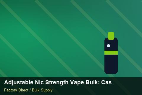 Adjustable Nic Strength Vape Bulk — Adjustable Nic Strength Vape Bulk: Case Studies — RoHS Evidence photo 1
