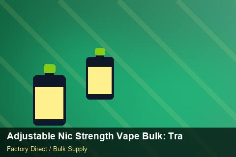 Adjustable Nic Strength Vape Bulk — Adjustable Nic Strength Vape Bulk: Trade Terms — RoHS Evidence photo 1