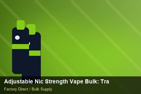 Adjustable Nic Strength Vape Bulk — Adjustable Nic Strength Vape Bulk: Trade Terms — RoHS Evidence photo 2