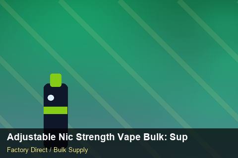 Adjustable Nic Strength Vape Bulk — Adjustable Nic Strength Vape Bulk: Supplier Vetting — RoHS Evidence photo 1