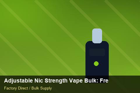 Adjustable Nic Strength Vape Bulk — Adjustable Nic Strength Vape Bulk: Freight Insurance — RoHS Evidence photo 2