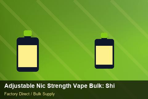 Adjustable Nic Strength Vape Bulk — Adjustable Nic Strength Vape Bulk: Shipping & Logistics — UN38.3 Summary photo 2