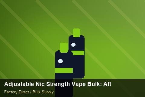Adjustable Nic Strength Vape Bulk — Adjustable Nic Strength Vape Bulk: After-Sales Support — UN38.3 Summary photo 1