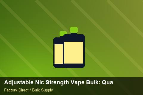 Adjustable Nic Strength Vape Bulk — Adjustable Nic Strength Vape Bulk: Quality Control Process — UN38.3 Summary photo 2