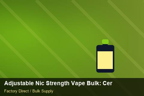 Adjustable Nic Strength Vape Bulk — Adjustable Nic Strength Vape Bulk: Certifications & MSDS — UN38.3 Summary photo 1