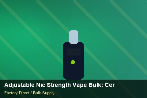 Adjustable Nic Strength Vape Bulk — Adjustable Nic Strength Vape Bulk: Certifications & MSDS — UN38.3 Summary photo 2