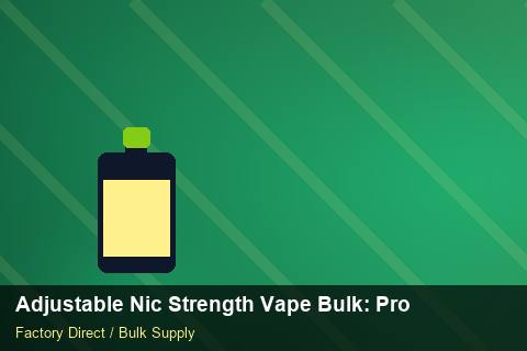 Adjustable Nic Strength Vape Bulk — Adjustable Nic Strength Vape Bulk: Production Capacity — UN38.3 Summary photo 1