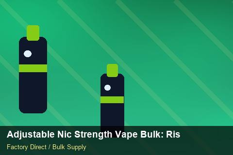 Adjustable Nic Strength Vape Bulk — Adjustable Nic Strength Vape Bulk: Risk Management — UN38.3 Summary photo 1