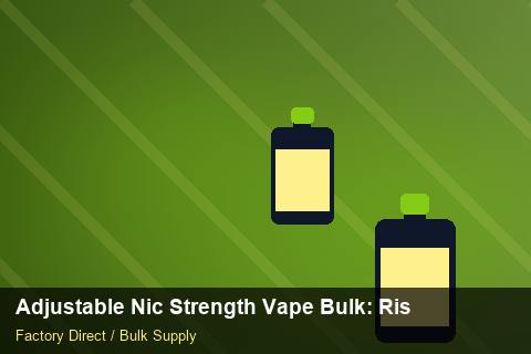 Adjustable Nic Strength Vape Bulk — Adjustable Nic Strength Vape Bulk: Risk Management — UN38.3 Summary photo 2