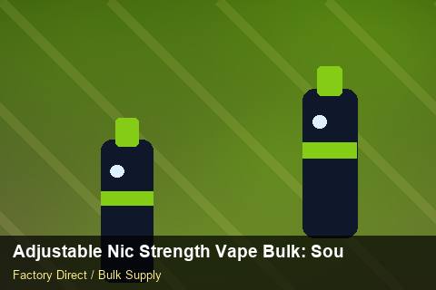 Adjustable Nic Strength Vape Bulk — Adjustable Nic Strength Vape Bulk: Sourcing Workflow — UN38.3 Summary photo 1