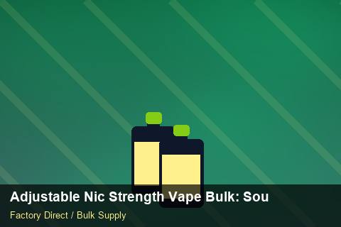 Adjustable Nic Strength Vape Bulk — Adjustable Nic Strength Vape Bulk: Sourcing Workflow — UN38.3 Summary photo 2
