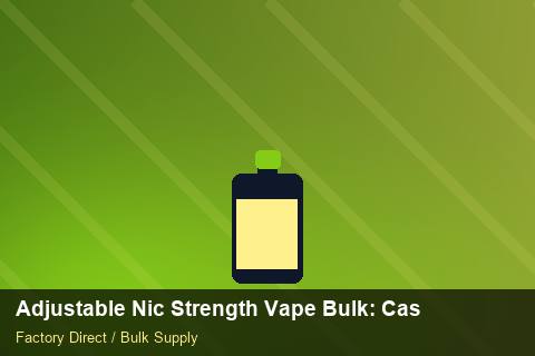 Adjustable Nic Strength Vape Bulk — Adjustable Nic Strength Vape Bulk: Case Studies — UN38.3 Summary photo 2