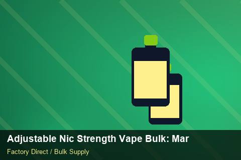 Adjustable Nic Strength Vape Bulk — Adjustable Nic Strength Vape Bulk: Margin Calculator — UN38.3 Summary photo 1