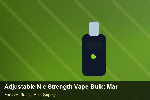 Adjustable Nic Strength Vape Bulk — Adjustable Nic Strength Vape Bulk: Margin Calculator — UN38.3 Summary photo 2