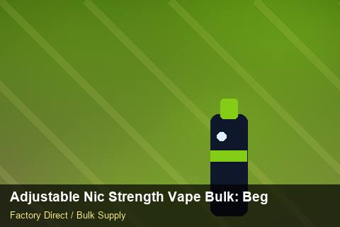 Adjustable Nic Strength Vape Bulk — Adjustable Nic Strength Vape Bulk: Beginner's Guide — UN38.3 Summary photo 1