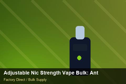 Adjustable Nic Strength Vape Bulk — Adjustable Nic Strength Vape Bulk: Anti-Counterfeit Measures — UN38.3 Summary photo 1