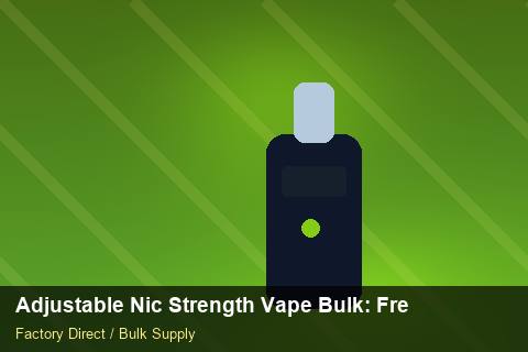 Adjustable Nic Strength Vape Bulk — Adjustable Nic Strength Vape Bulk: Freight Insurance — UN38.3 Summary photo 2