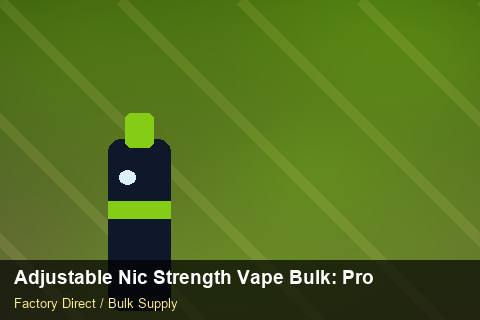 Adjustable Nic Strength Vape Bulk — Adjustable Nic Strength Vape Bulk: Product Launch Playbook — UN38.3 Summary photo 2
