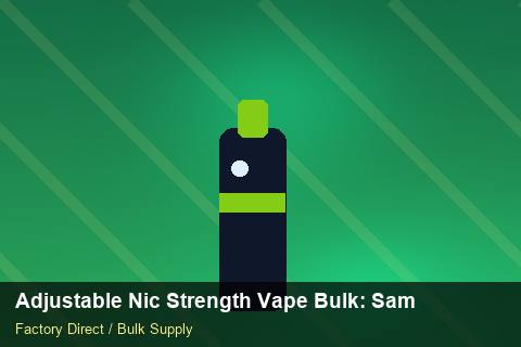Adjustable Nic Strength Vape Bulk — Adjustable Nic Strength Vape Bulk: Sample Policy — MSDS Format photo 1