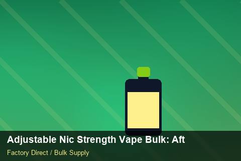 Adjustable Nic Strength Vape Bulk — Adjustable Nic Strength Vape Bulk: After-Sales Support — MSDS Format photo 2