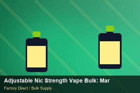 Adjustable Nic Strength Vape Bulk — Adjustable Nic Strength Vape Bulk: Market Trends 2026 — MSDS Format photo 1