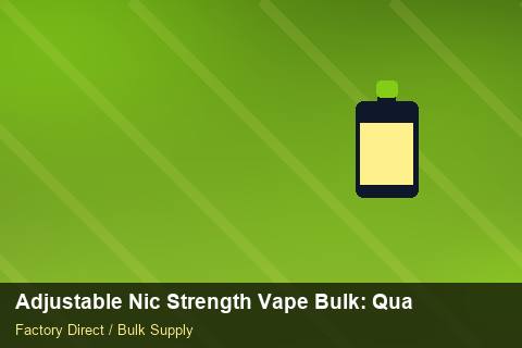 Adjustable Nic Strength Vape Bulk — Adjustable Nic Strength Vape Bulk: Quality Control Process — MSDS Format photo 2