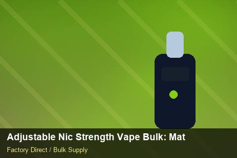 Adjustable Nic Strength Vape Bulk — Adjustable Nic Strength Vape Bulk: Material & Ingredients — MSDS Format photo 2