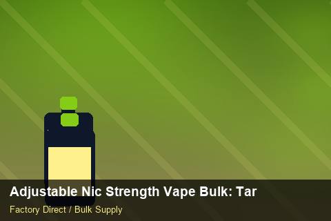 Adjustable Nic Strength Vape Bulk — Adjustable Nic Strength Vape Bulk: Tariff & HS Code — MSDS Format photo 1