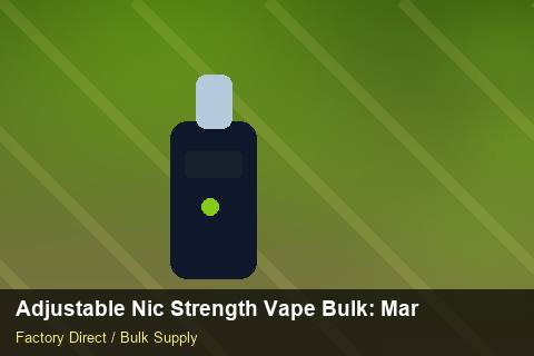 Adjustable Nic Strength Vape Bulk — Adjustable Nic Strength Vape Bulk: Margin Calculator — MSDS Format photo 2