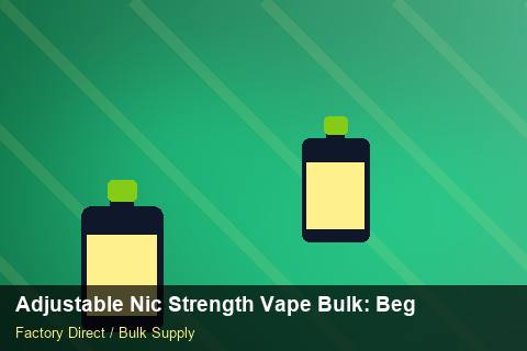 Adjustable Nic Strength Vape Bulk — Adjustable Nic Strength Vape Bulk: Beginner's Guide — MSDS Format photo 2