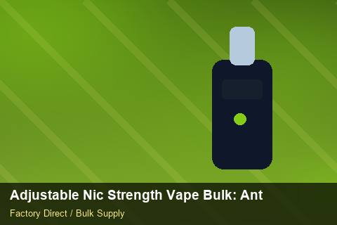 Adjustable Nic Strength Vape Bulk — Adjustable Nic Strength Vape Bulk: Anti-Counterfeit Measures — MSDS Format photo 1
