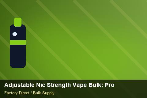 Adjustable Nic Strength Vape Bulk — Adjustable Nic Strength Vape Bulk: Product Launch Playbook — MSDS Format photo 2