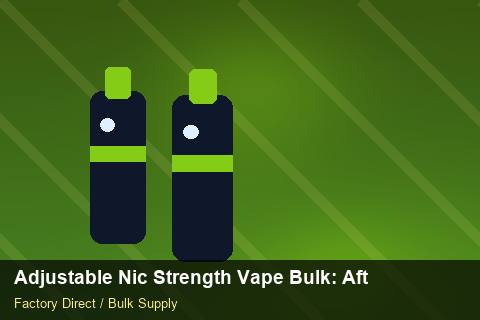 Adjustable Nic Strength Vape Bulk — Adjustable Nic Strength Vape Bulk: After-Sales Support — COA Content photo 1