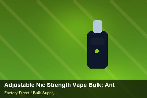 Adjustable Nic Strength Vape Bulk — Adjustable Nic Strength Vape Bulk: Anti-Counterfeit Measures — COA Content photo 1