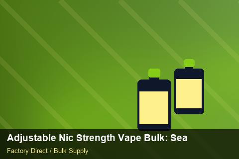 Adjustable Nic Strength Vape Bulk — Adjustable Nic Strength Vape Bulk: Seasonal Planning — COA Content photo 1