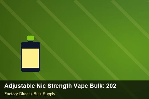 Adjustable Nic Strength Vape Bulk — Adjustable Nic Strength Vape Bulk: 2026 Buyer's Handbook — Air Freight Rules photo 1