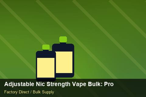 Adjustable Nic Strength Vape Bulk — Adjustable Nic Strength Vape Bulk: Procurement Strategy — Air Freight Rules photo 1