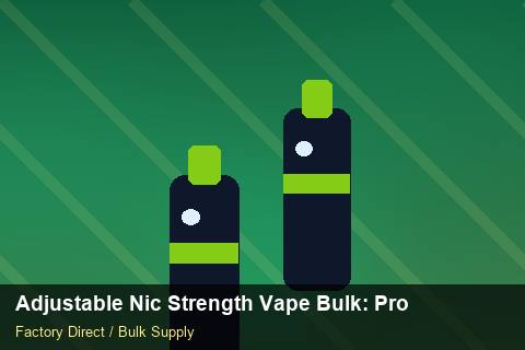 Adjustable Nic Strength Vape Bulk — Adjustable Nic Strength Vape Bulk: Procurement Strategy — Air Freight Rules photo 2