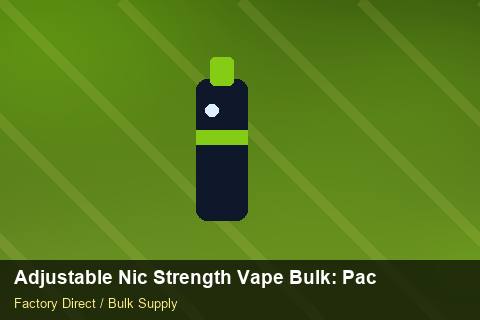 Adjustable Nic Strength Vape Bulk — Adjustable Nic Strength Vape Bulk: Packaging Standards — Air Freight Rules photo 2
