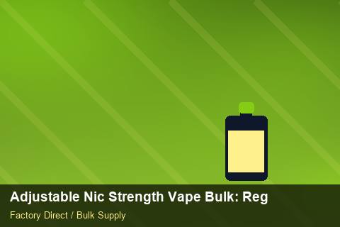 Adjustable Nic Strength Vape Bulk — Adjustable Nic Strength Vape Bulk: Regulatory Update — Air Freight Rules photo 1