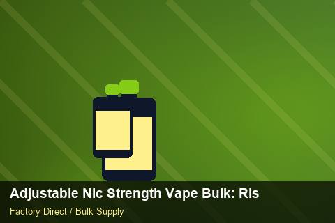 Adjustable Nic Strength Vape Bulk — Adjustable Nic Strength Vape Bulk: Risk Management — Air Freight Rules photo 2